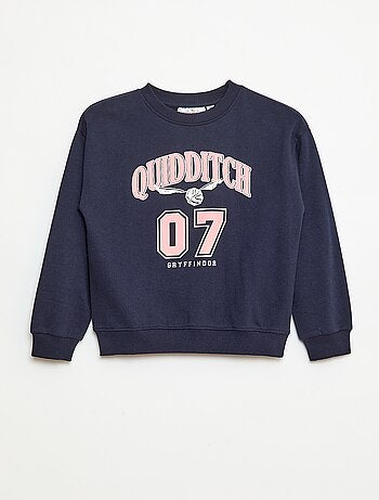 Sweat 'Harry Potter' em moletom cardado macio e quente