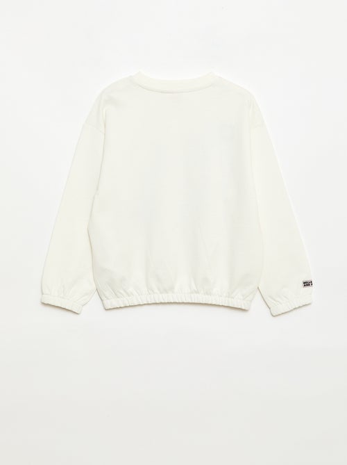 Sweat 'Hello Kitty' com estampados e bordados - Kiabi