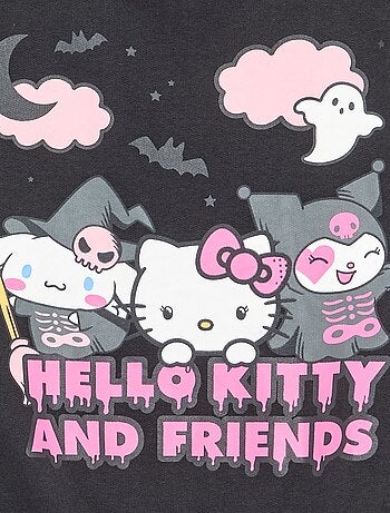 Sweat "Hello Kitty" de manga comprida