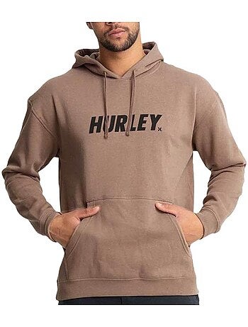 Sweat hurley fastlane castanho para homem