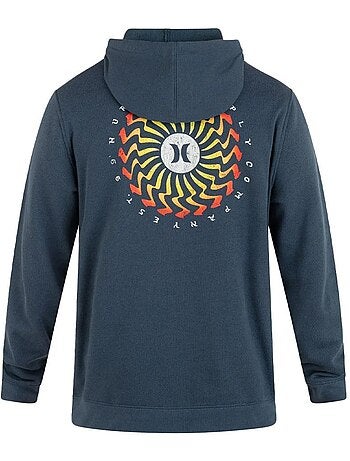 Sweat hurley saw sun para homem azul marinho