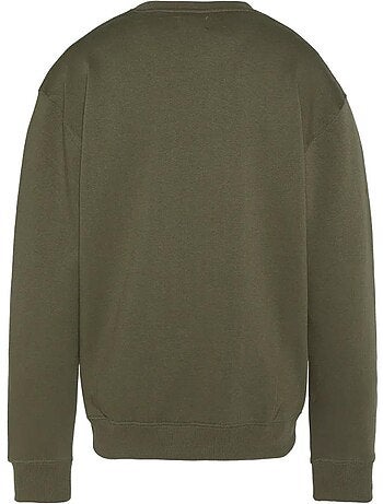 Sweat Schott Bege com Estampado para Homem