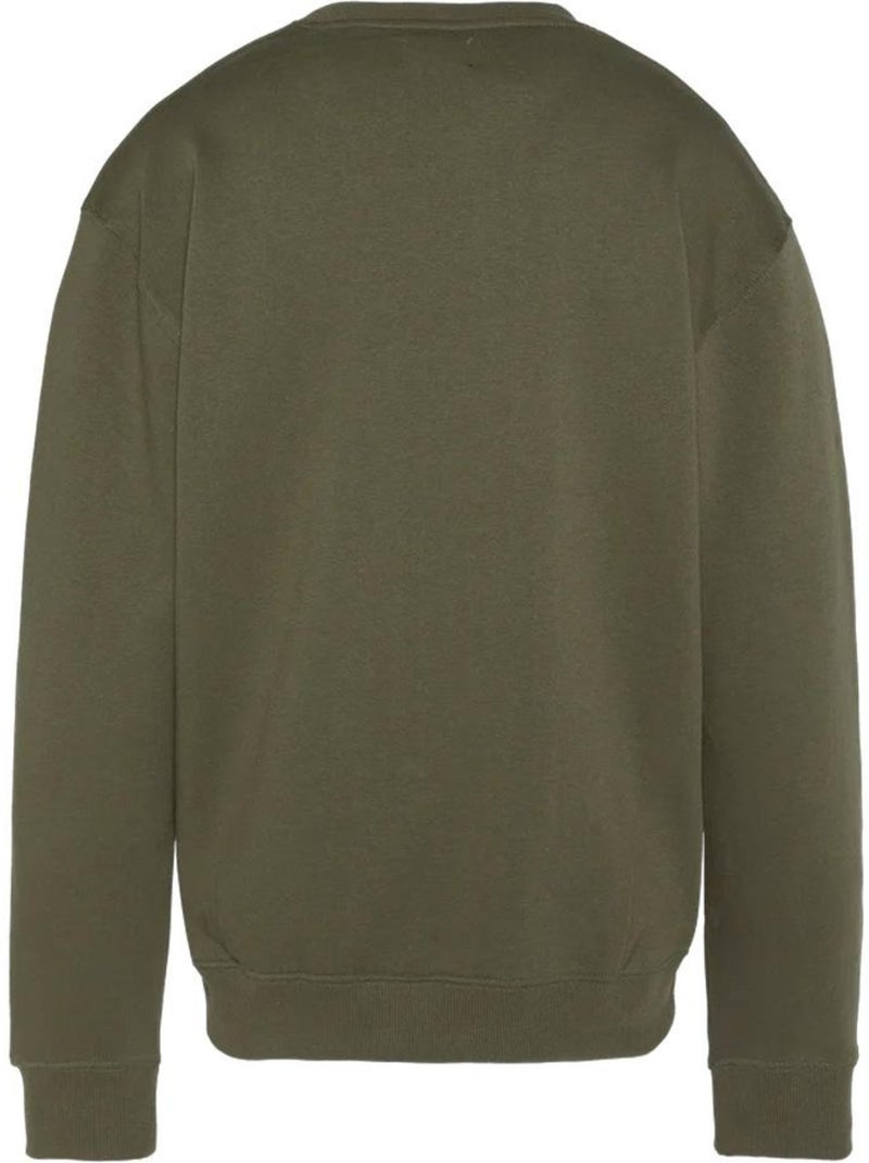 Sweat Kaki Estampado Schott para Homem Verde cáqui claro - Kiabi