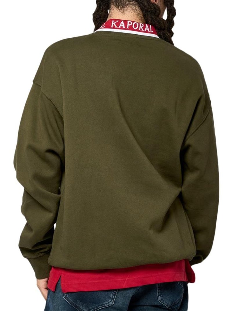 Sweat Kaki Kaporal VITOR para Homem Verde cáqui claro - Kiabi