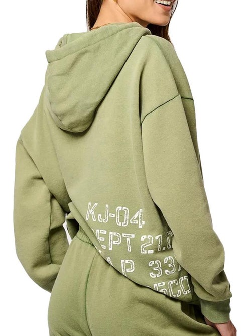 Sweat Kaki Kaporal Vock para Mulher - Kiabi