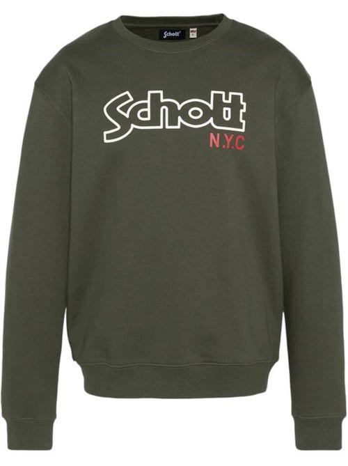 Sweat kaki para homem schott stanley - Kiabi Sweat kaki para homem schott stanley - Kiabi