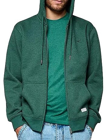 Sweat Kaporal Bylas Verde com Fecho para Homem