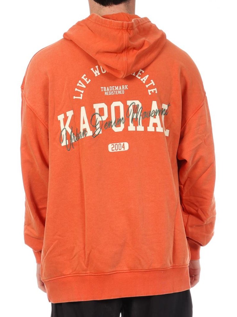 Sweat Kaporal Jimmy Laranja para Homem Laranja - Kiabi