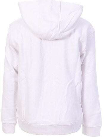 Sweat kaporal ounae branco com fecho para menina
