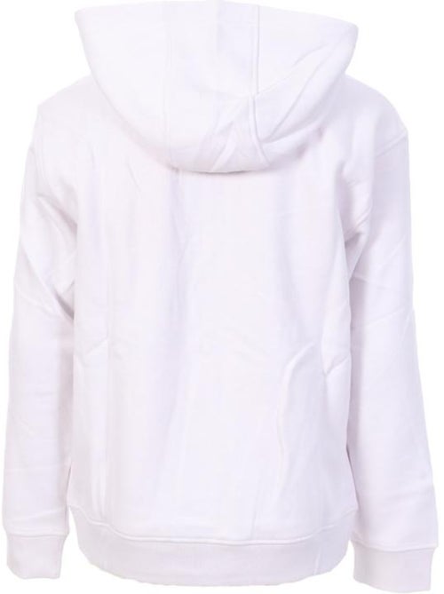 Sweat kaporal ounae branco com fecho para menina - Kiabi