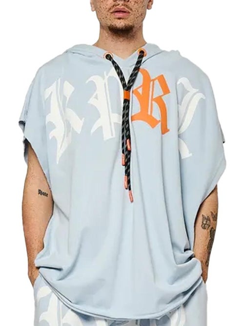 Sweat kaporal vank para homem azul/laranja - Kiabi Sweat kaporal vank para homem azul/laranja - Kiabi
