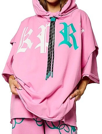 Sweat Kaporal VANK para Homem Rosa/Verde