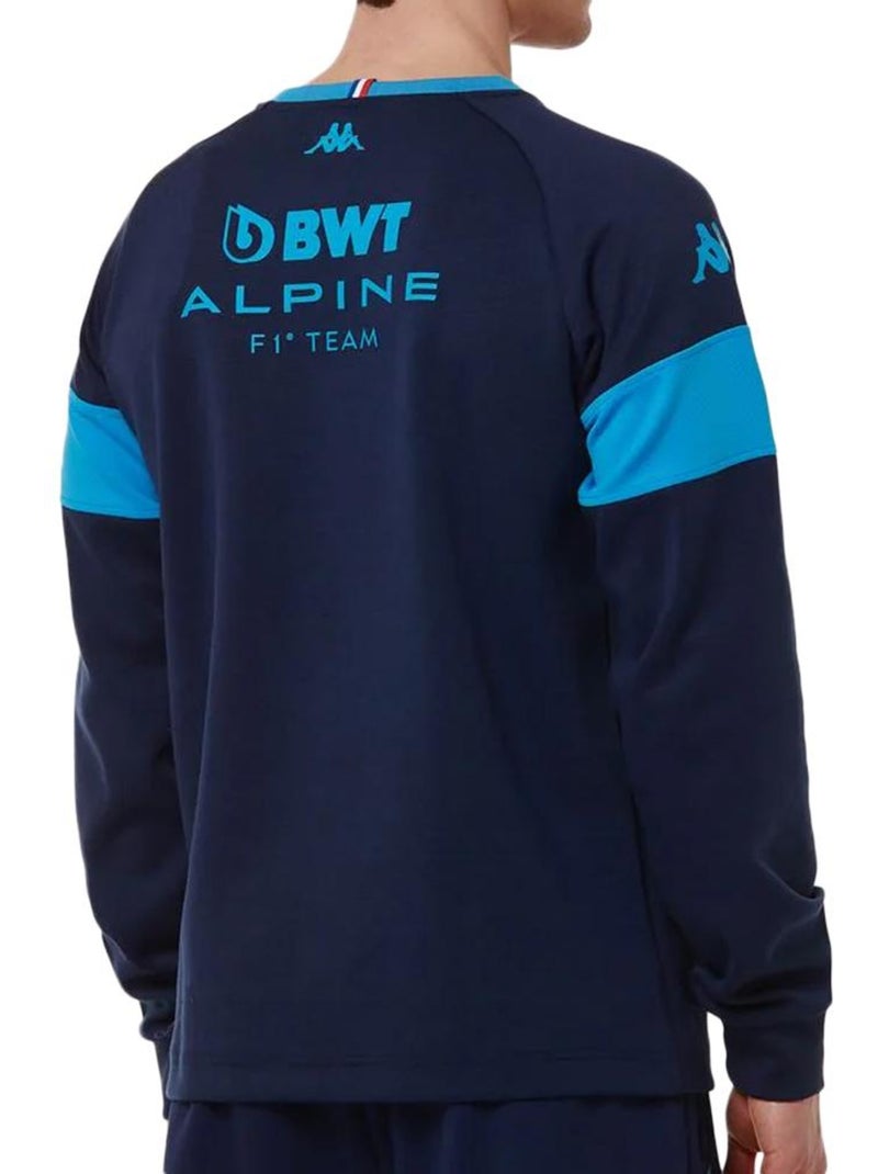 Sweat kappa adofod alpine f1 para homem azul marinho/turquesa 371r75w Azul-marinho - Kiabi