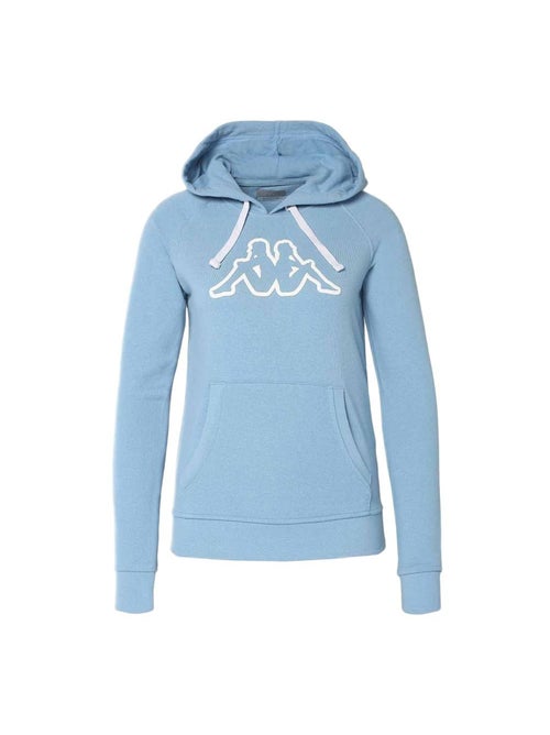 Sweat kappa belle slim azul com capuz para mulher - Kiabi Sweat kappa belle slim azul com capuz para mulher - Kiabi