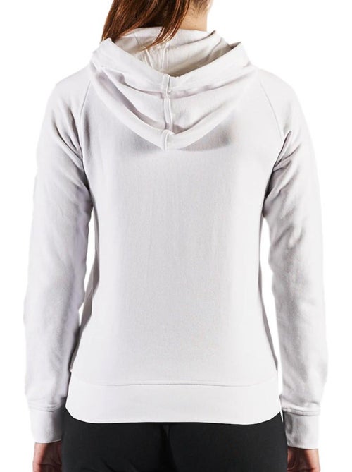 Sweat kappa belle slim branco com capuz para mulher - Kiabi Sweat kappa belle slim branco com capuz para mulher - Kiabi