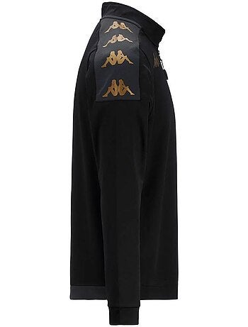 Sweat kappa gassolo 1/4 fecho homem preto