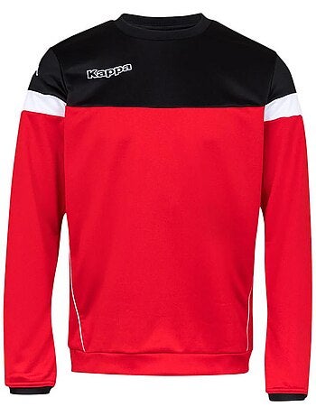 Sweat kappa lido para homem vermelho/preto