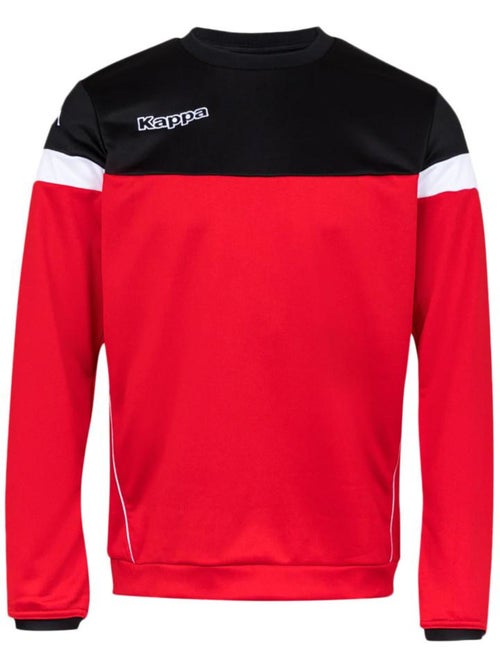 Sweat kappa lido para homem vermelho/preto - Kiabi