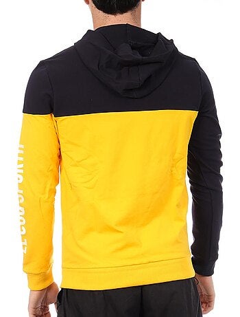 Sweat Le Coq Sportif Captain para Homem Azul-Marinho/Amarelo