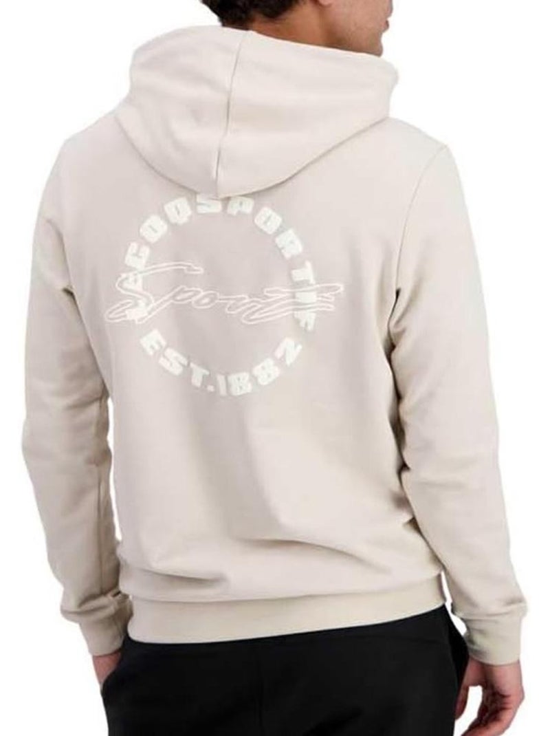 Sweat Le Coq Sportif Contemporain N°1 Peyote Bege para Homem Bege - Kiabi