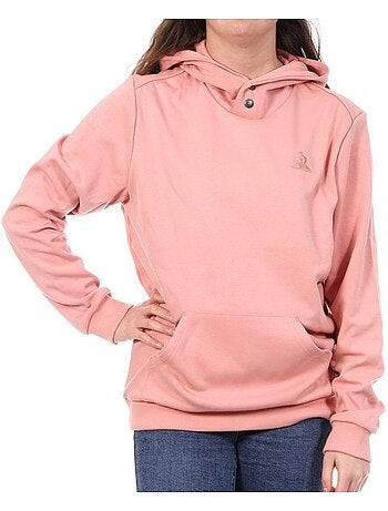 Sweat Le Coq Sportif Essential Rosa para Mulher