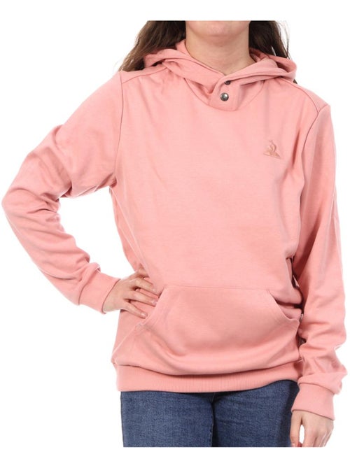 Sweat Le Coq Sportif Essential Rosa para Mulher - Kiabi Sweat Le Coq Sportif Essential Rosa para Mulher - Kiabi