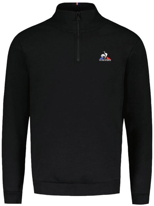 Sweat le coq sportif half-zip preto para homem - Kiabi Sweat le coq sportif half-zip preto para homem - Kiabi