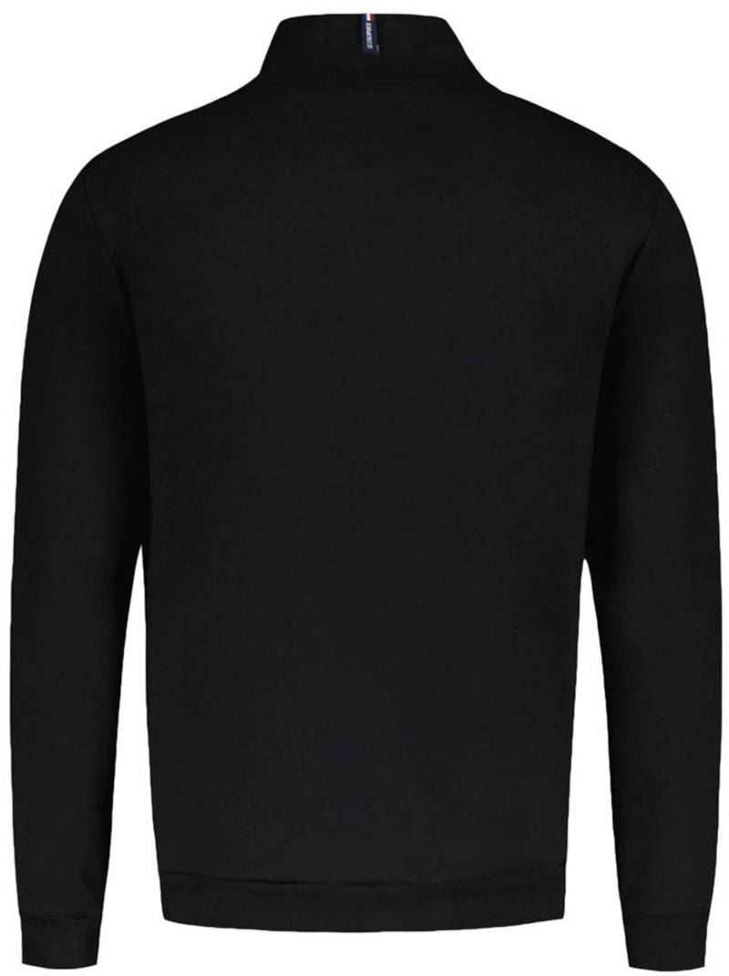 Sweat Le Coq Sportif Half-Zip Preto para Homem Azul-marinho - Kiabi