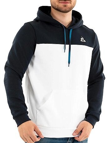 Sweat le coq sportif heritage branco/azul-marinho para homem