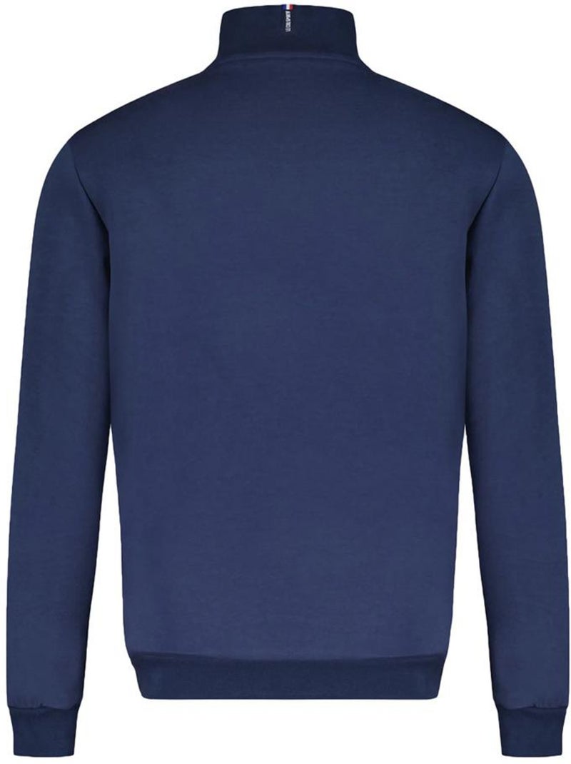 Sweat Le Coq Sportif Homem Marine com Meio Zíper Azul-marinho - Kiabi