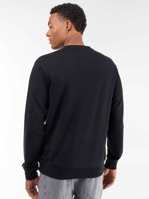 Sweat liso em French Terry - Kiabi