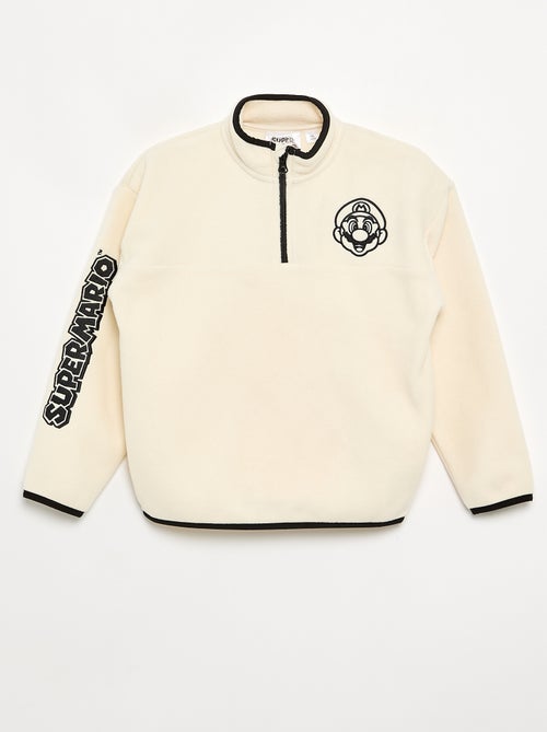 Sweat 'Mario Bros' com faixas contrastantes - Kiabi Sweat 'Mario Bros' com faixas contrastantes - Kiabi
