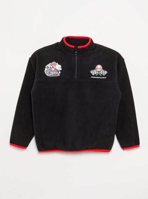 Sweat 'Mario Bros' com faixas contrastantes - Kiabi Sweat 'Mario Bros' com faixas contrastantes - Kiabi