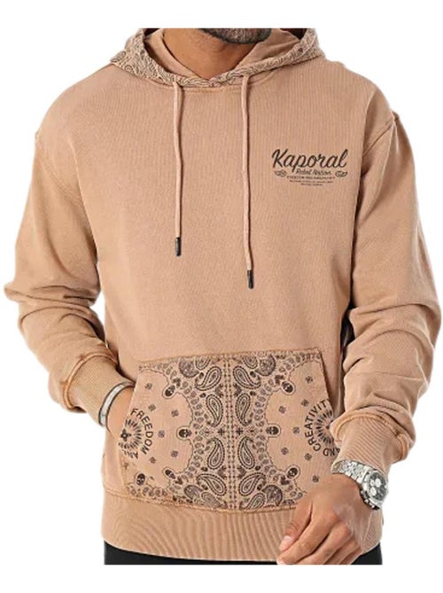 Sweat marron kaporal rohan para homem - Kiabi Sweat marron kaporal rohan para homem - Kiabi