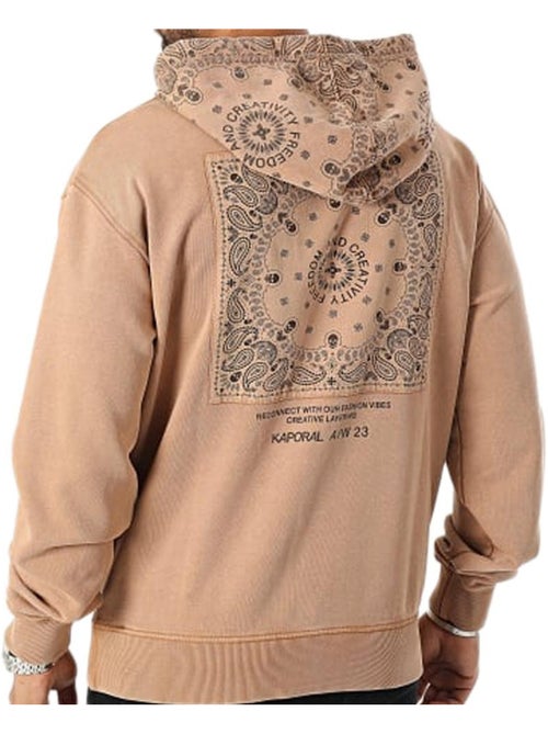 Sweat marron kaporal rohan para homem - Kiabi Sweat marron kaporal rohan para homem - Kiabi