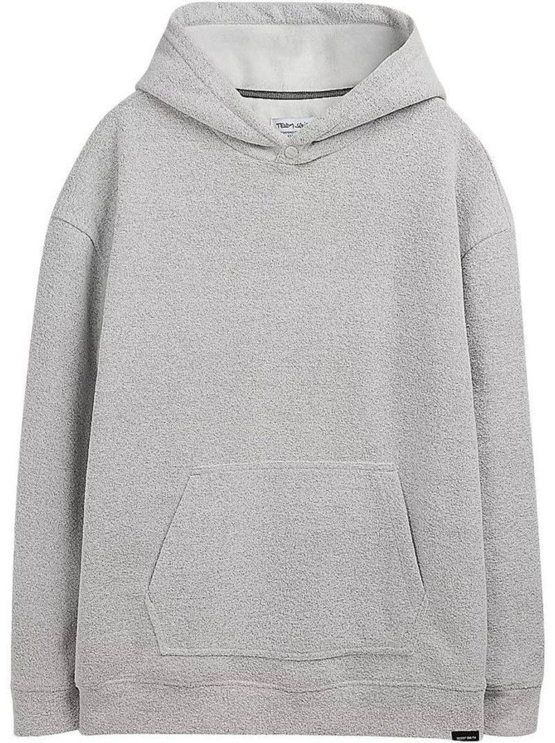 Sweat Masculino Cinzento Teddy Smith Pascal Cinza-prateado - Kiabi