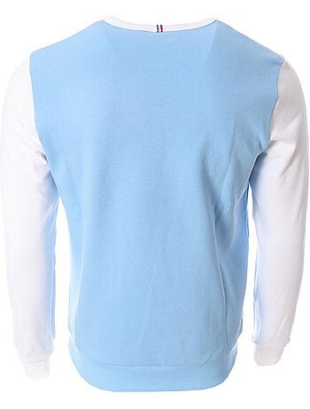 Sweat Masculino Le Coq Sportif Fanwear Branco/Azul