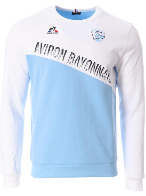 Sweat masculino le coq sportif fanwear branco/azul - Kiabi Sweat masculino le coq sportif fanwear branco/azul - Kiabi