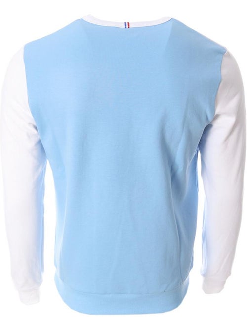 Sweat masculino le coq sportif fanwear branco/azul - Kiabi Sweat masculino le coq sportif fanwear branco/azul - Kiabi
