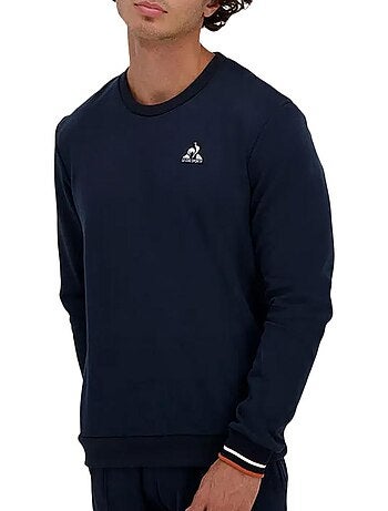 Sweat Masculino Le Coq Sportif Heritage 2422237 Azul Marinho