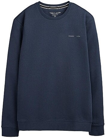 Sweatshirt preto masculino teddy smith snark