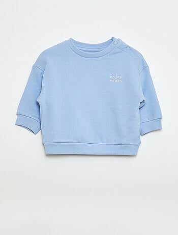 Sweat mesclado em french terry