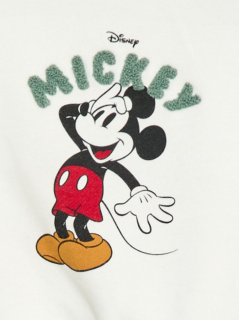 Sweat 'Mickey' 'Disney' de gola redonda Verde - Kiabi