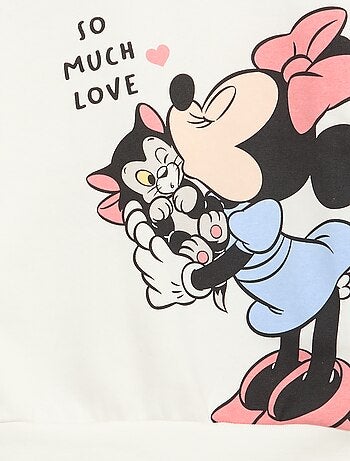 Sweat 'Stitch' 'Disney' com folhos nas mangas