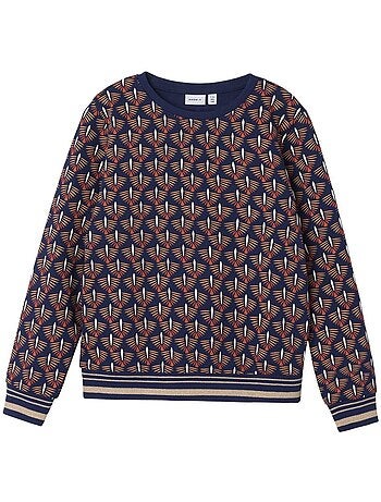 Sweat name it noya para menina azul marinho