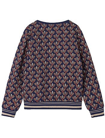 Sweat name it noya para menina azul marinho