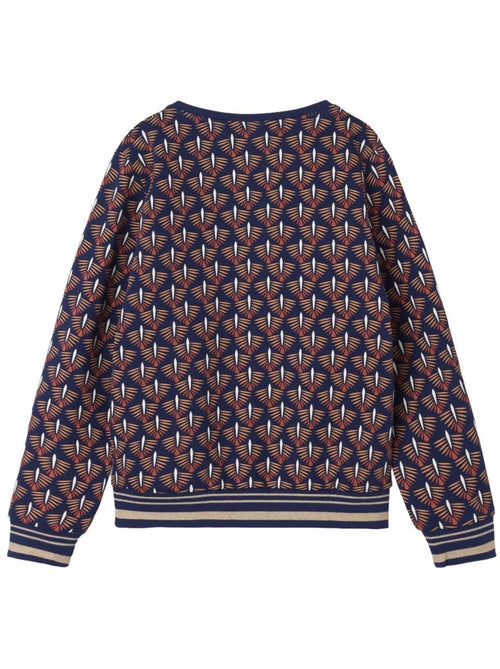 Sweat name it noya para menina azul marinho - Kiabi