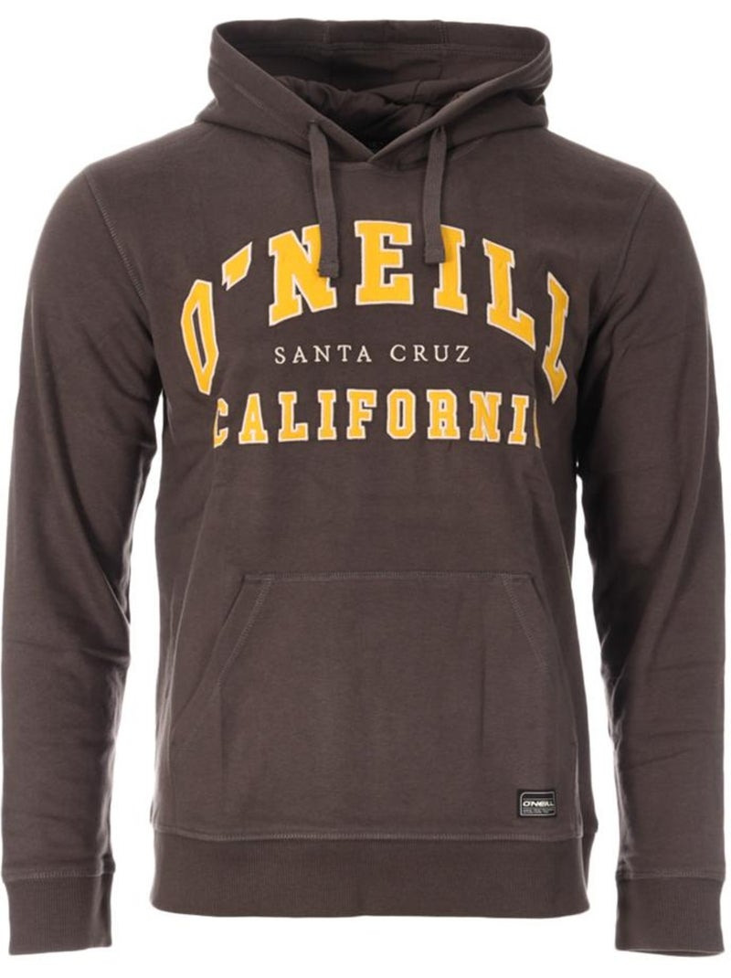 Sweat O'Neill Surf Cinzento/Amarelo para Homem Castanho-escuro - Kiabi