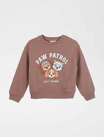 Sweat Patrulha Pata de manga comprida