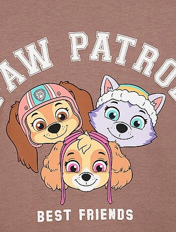 Sweat Patrulha Pata de manga comprida